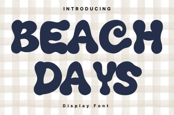 Beach Days Font for Creative Brands