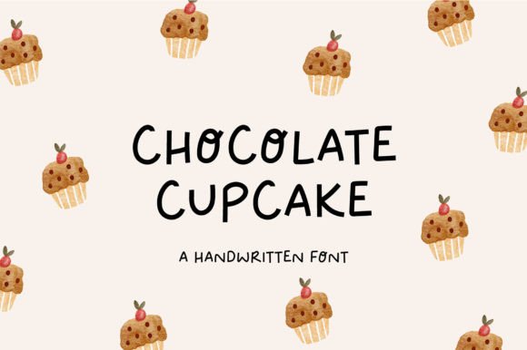 Chocolate Cupcake Font