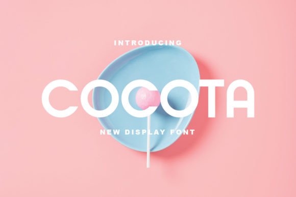 Cocota: A Friendly Display Font