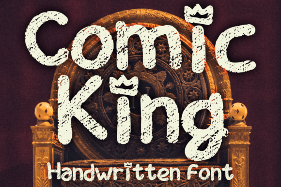Comic King Font for Creative Makers