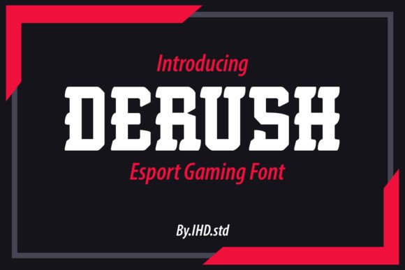 Derush Font Review: A Bold Display Choice for Modern Design