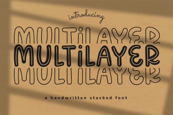 Elevate Web Layouts with the Multilayer Display Font
