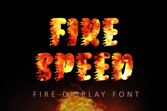 Fire Speed Font