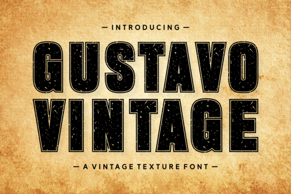 Gustavo Vintage Font Review