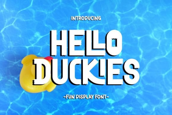 Hello Duckies Font for Creative Brands