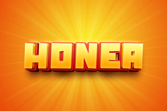 Honea Font for Creative Makers