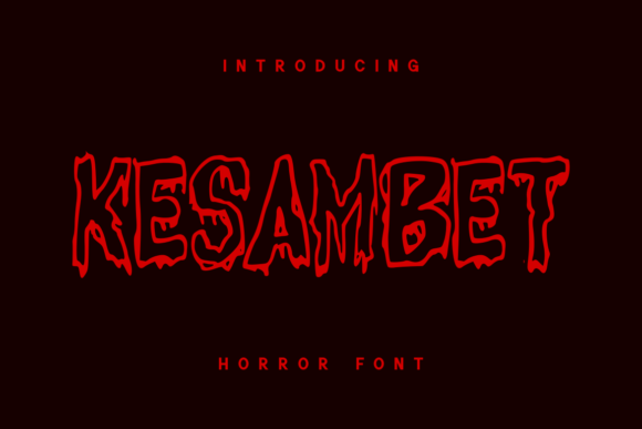 Kesambet Font for Web Design