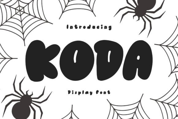 Koda: A Retro Display Font for Creative Projects