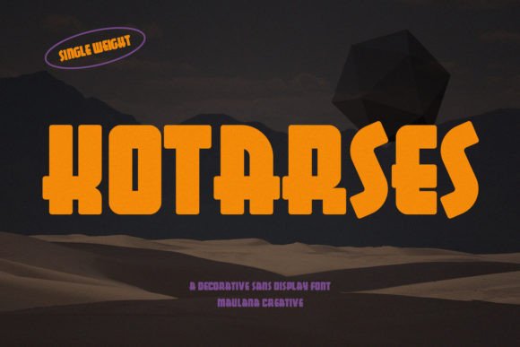 Kotarses Font for Bold Branding