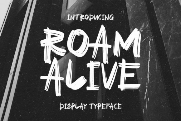 Roam Alive Font: Bold Typography for Your Brand