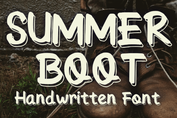 Summer Boot Font for Creative Projects