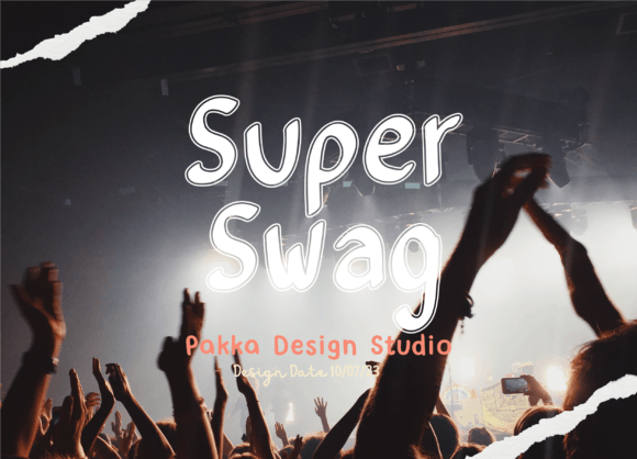 Super Swag Font for Creative Projects