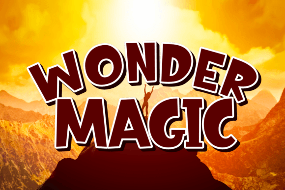 Wonder Magic Font for Bold Branding