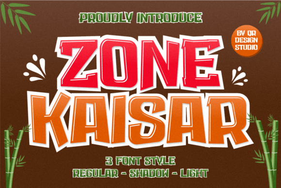 Zone Kaisar: A Bold Display Font for Web Design